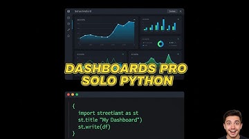 Dashboard Increíble con Python y Streamlit ⚡ ¡Crea Apps Pro sin HTML en solo 15 minutos!