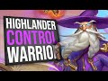 It Turns Out That This Deck CAN Lose! | Highlander Control Warrior | Scholomance | Hearthstone