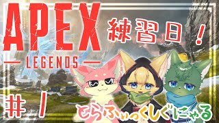 【APEX】とらふぃっくしぐにゃる！練習会！～ぬこもか視点～【ケモV】
