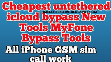 icloud bypass All iPhone GSM sim call work tools untethered  on-off Fixed Myfone Bypass Tools