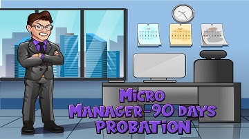 Steam Page Update For Micro Manager - 90 Days Probation