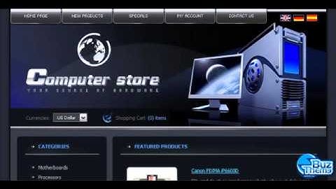 Download Computer Store OsCommerce Template by  Svelte TM