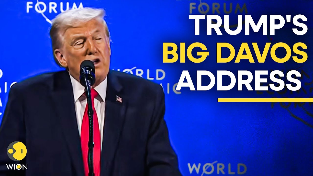 DAVOS 2026 LIVE: Donald Trump Speaks At The World Economic Forum 2026 ...