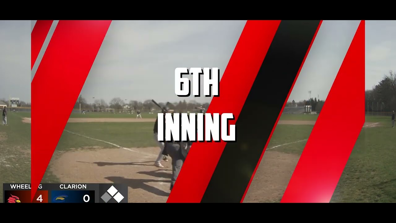 Game Highlights Baseball Clarion YouTube