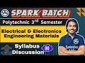 #00 Spark Batch | EEEM | Syllabus Discussion | Bteup 3rd semester | semester adda