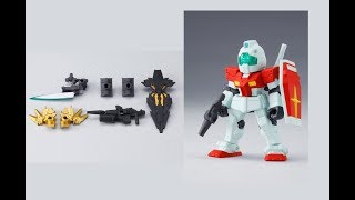 Mobile Suit Ensemble Capsule GM Gundam Banshee Norn / GN Weapon