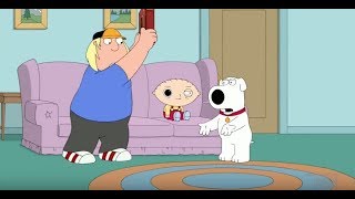 Family Guy - Chris Knocks Stewie Out With a Book!