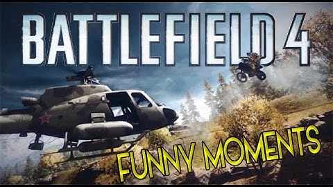 Battlefield 4 Funny Moments - INVISIBLE SPOT & BARREL ROLLS (Nederlands)
