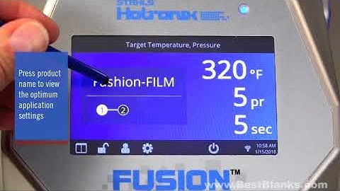 (Video) Introducing the Hotronix Fusion IQ Heat Press - A Game Changer!