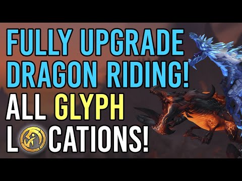 How to Get All Dragon Riding Glyphs! Fly Super Fast!