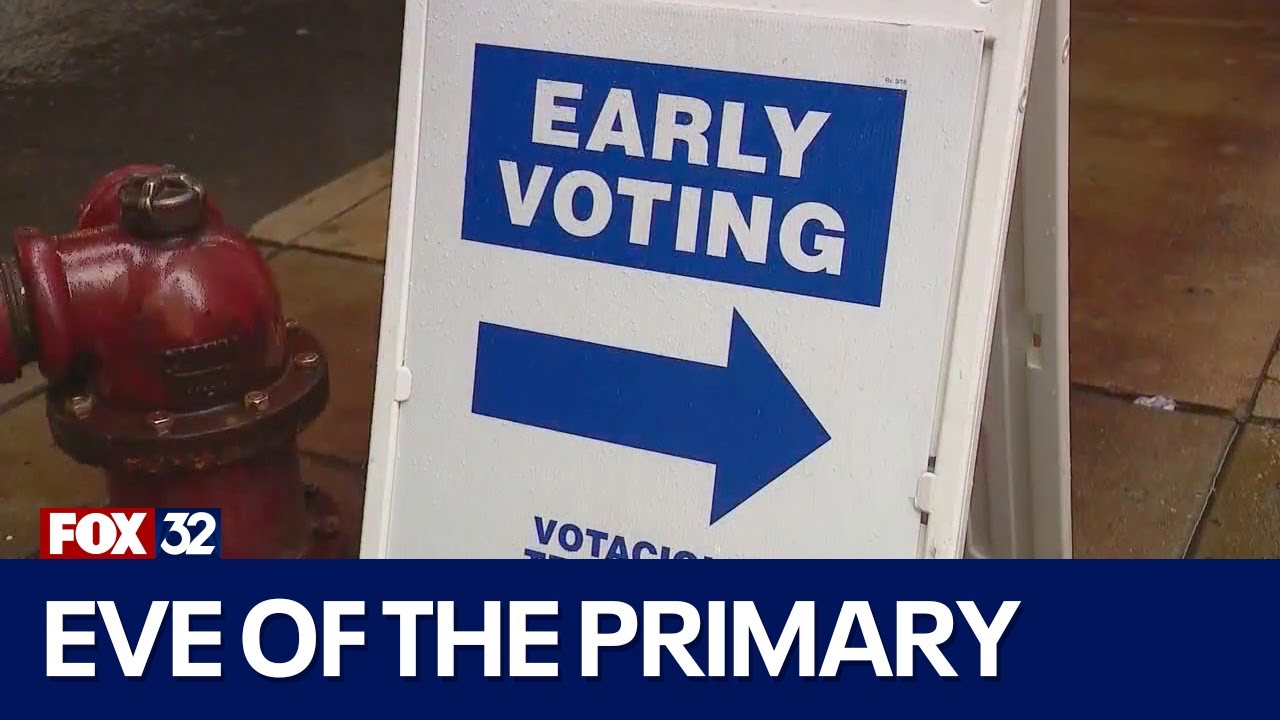Chicago prepares for Illinois Primary Election Day - YouTube