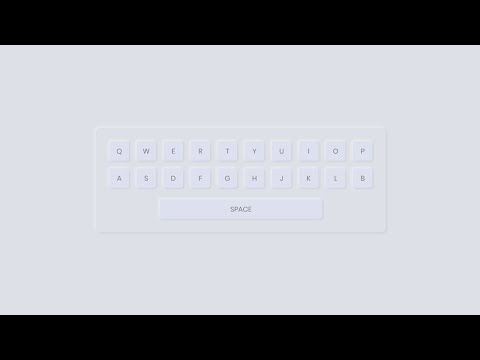 Create A Keyboard Using Only Html & CSS | No Images