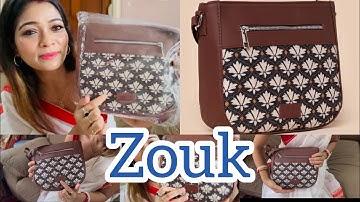 Zouk Bags 💼 // Latest handbag ￼haul￼ 2023// sling bags review || 100 % vegan bags 💼