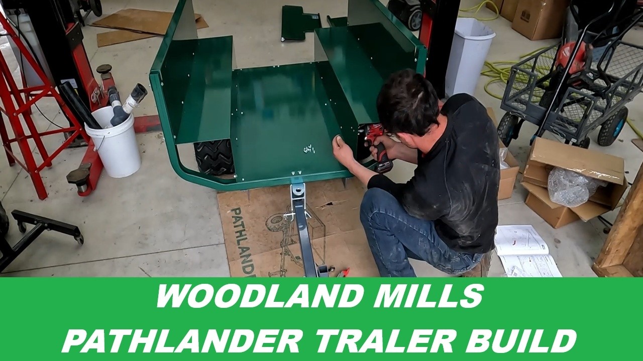 Pathlander Woodland Mills - Pathlander Trailer Timelapse Build - YouTube