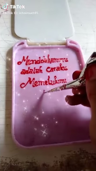 Menulis lagu mendoakan adalah caraku memelukmu dari jauh