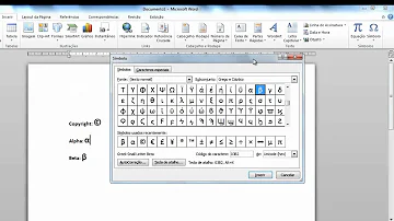 Como fazer o símbolo do Alfa no teclado?