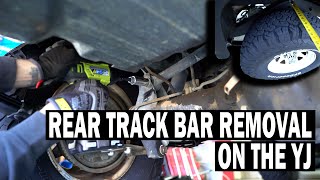 Wrangler Rear Track Bar Removal on the YJ
