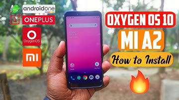 How to Install OxygenOS 10 on Mi A2 | Step by Step in Hindi🔥