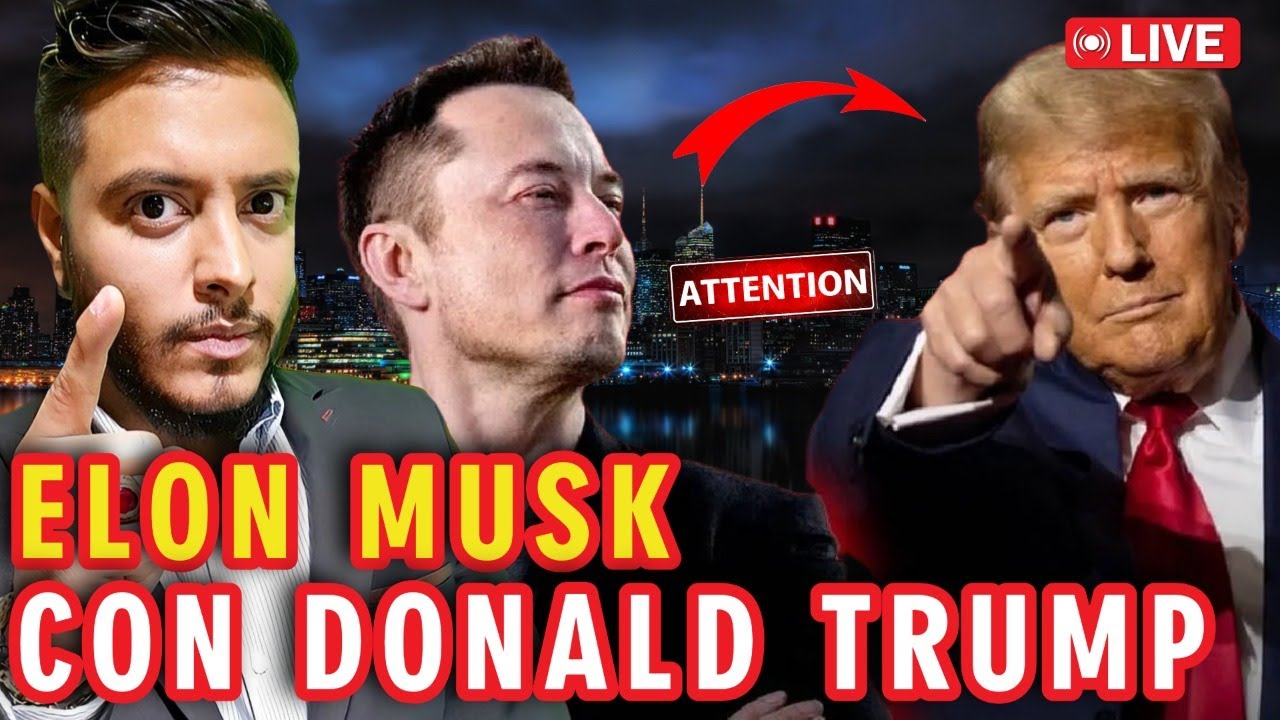 🚨 ENTREVISTA de Elon MUSK a DONALD TRUMP (en vivo) - YouTube