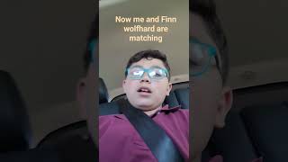 Me and Finn Wolfhard are twons now