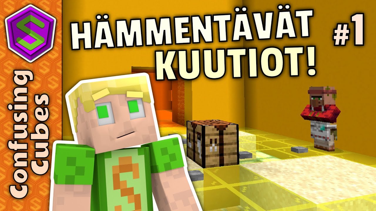 Päätä Vaativa Alku! | Minecraft Confusing Cubes #1