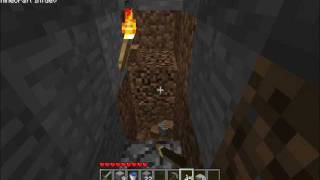 Let's Play Minecraft Infdev Part 3: Beginning The Diamond Mine
