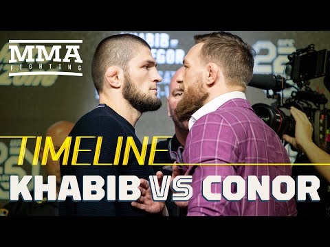 Khabib Nurmagomedov vs. Conor McGregor UFC 229 Timeline - MMA Fighting