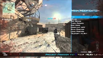 [PS3/MW3] Project Freedom V1.1 Hosted by Hanuta TVModz