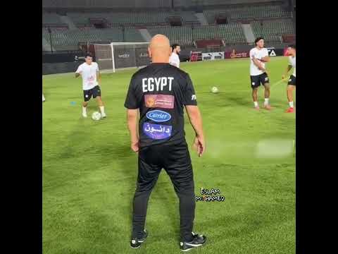 رد فعل محمد صلاح علي حركة حسام حسن منتخب مصر