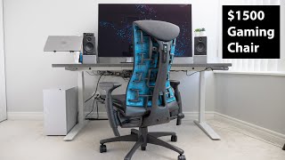 The $1500 Gaming Chair. Worth the Upgrade? | Herman Miller x Logitech Embody Office Chair Resimi