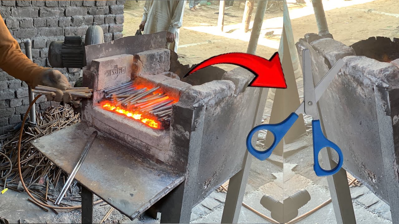 Scissor Mass Production Work | Pakistani Factories Manufacturing ...