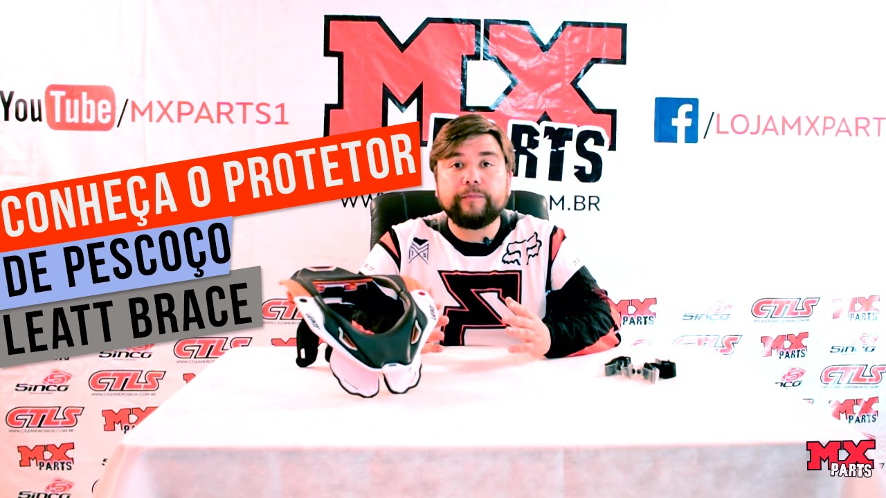 MX PARTS Apresenta -  Protetor de pescoço Leatt Brace 5.5