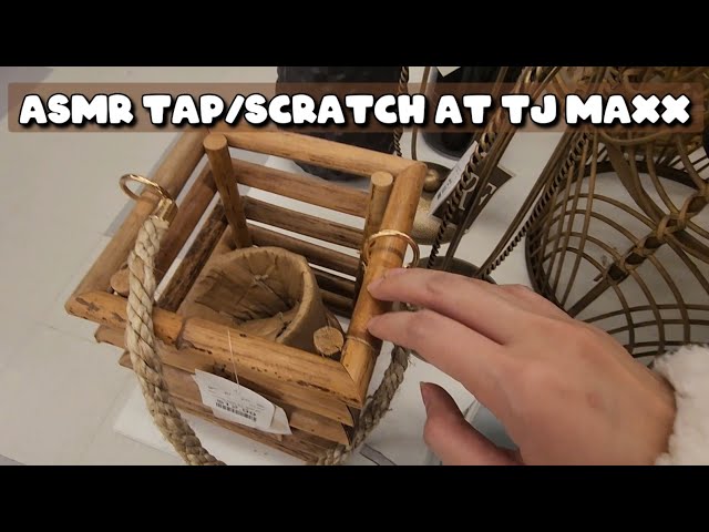 🛒ASMR At TJ Maxx! | FAST Tapping and Scratching