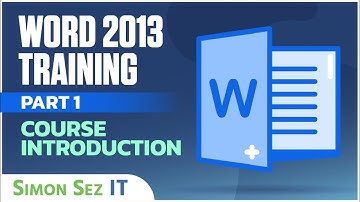 Word 2013 for Beginners Part 1: An Introduction to Using Word 2013