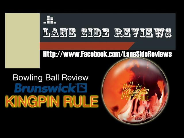 Kingpin rule ブランズウィック　15P Brunswick Kingpin Rule - Performance Overview - YouTube