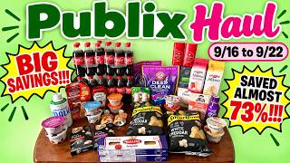 Saved Almost 73% on Groceries & More at Publix 9/16-9/22 🔥😱🔥FREE + MONEYMAKER LAUNDRY DETERGENT!!