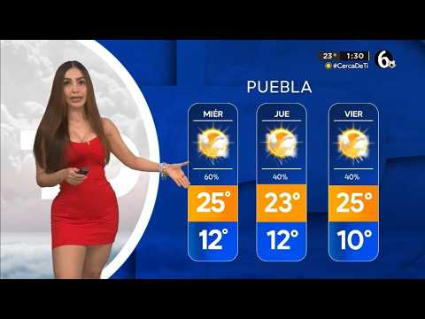 Emily Quiñones || Telediario Puebla Vespertino || 23 de Junio del 2026.