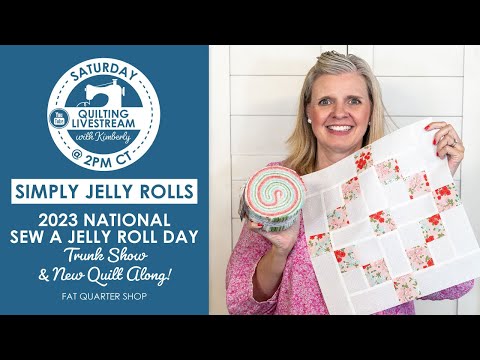 Jelly Roll Jam // Fat Quarter Shop Free Pattern - Pile O' Fabric