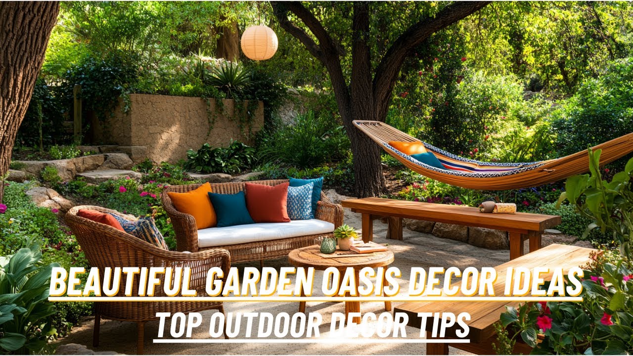 Transform Your Backyard: Beautiful Garden Oasis Ideas for a Serene ...