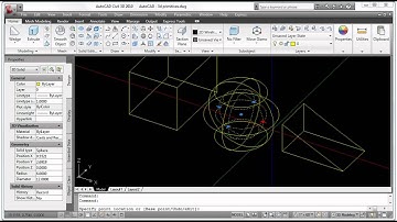 AutoCAD - Modifying 3D Primitives