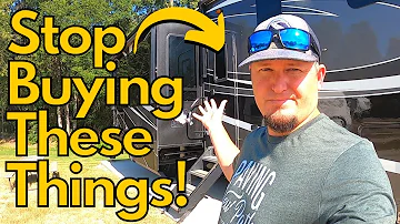 Save Your Money, You'll Thank Us Later! Stop Buying These Things! Fulltime RV Living!