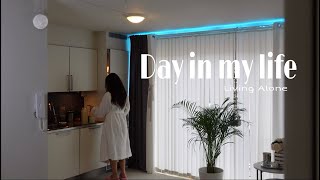 My Living Alone Diaries | Day in my life, organising, my ice coffee recipe, skin care routine...