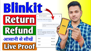 Blinkit App Se Order return Kaise Kare 2025 | How To Return Order From Blinkit | Blinkit Refund