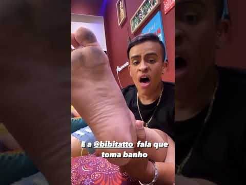 Sola do pé da Bibi tatto