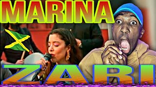 JAMAICAN REACTS TO | Marina Satti - ZARI (Unplugged) | Greece 🇬🇷 | First Time Reaction 🇯🇲