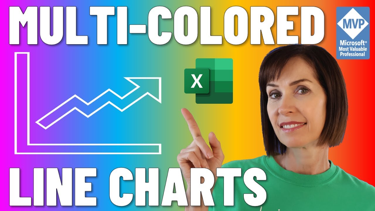 Multi-colored Excel Line Charts