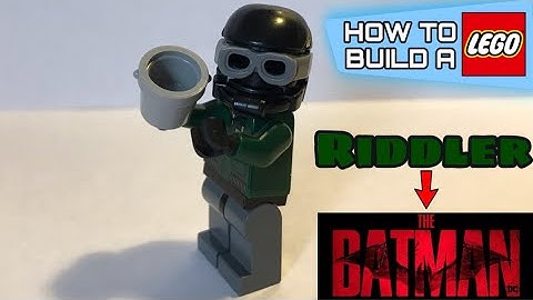 How To Build A LEGO Riddler | From: The Batman (2021)
