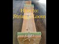 How to String a Loom (Beading Series)