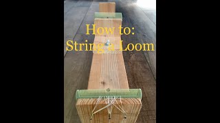 How to String a Loom (Beading Series)