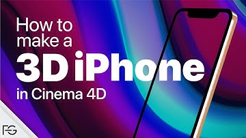 3D iPhone Mockup | Cinema 4D Tutorial
